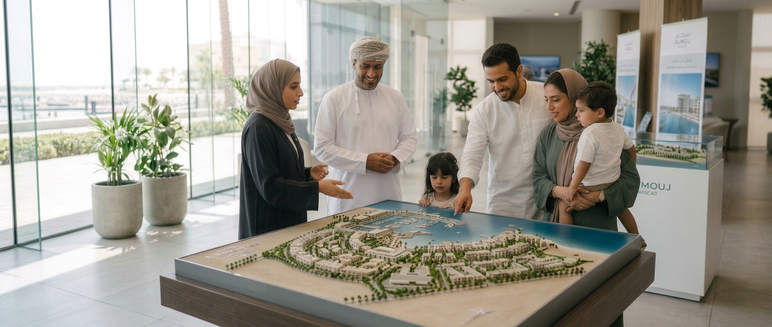 Consultation at a property development